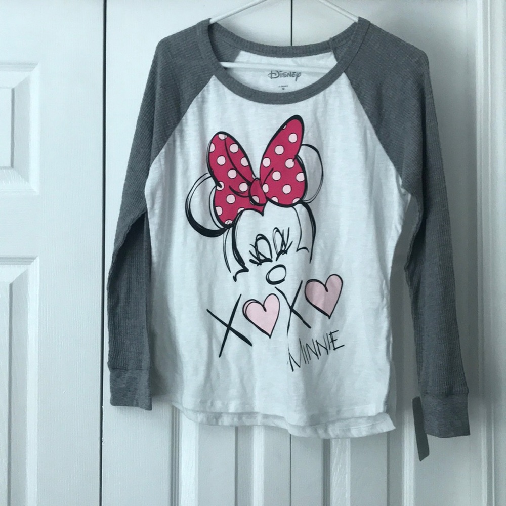 minnie mouse pj top